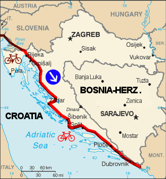 Croatie & Bosnie-Herzégovine / Kroatio & bosnio kaj Hercegovino